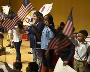 Citizenship Challenge live essay enactments Students act out their essay in a class skit