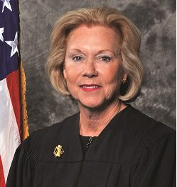 Midge Rendell headshot in judicial robes