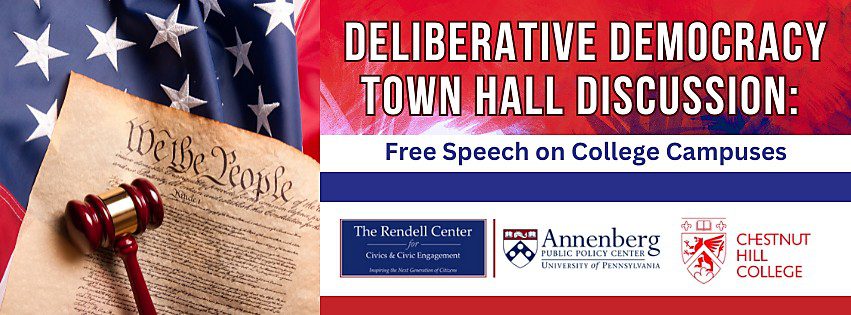 banner Deliberative Democracy Town Hall Discussion